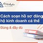 Giải Pháp Quản Lý Hộ Kinh Doanh Cá Thể