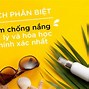 Kem Chống Nắng Vật Lý Hay Hoá Học