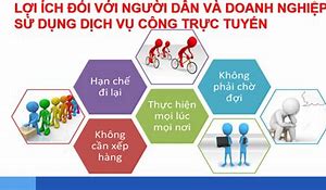 Lợi Ích Khi Sử Dụng Tài Khoản Dịch Vụ Công Trực Tuyến Là Gì