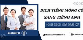 Tiếng Mông Cổ Dịch